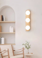 Alsilis Wall Light Minimalist in Travertine - Kingsley Beaumont