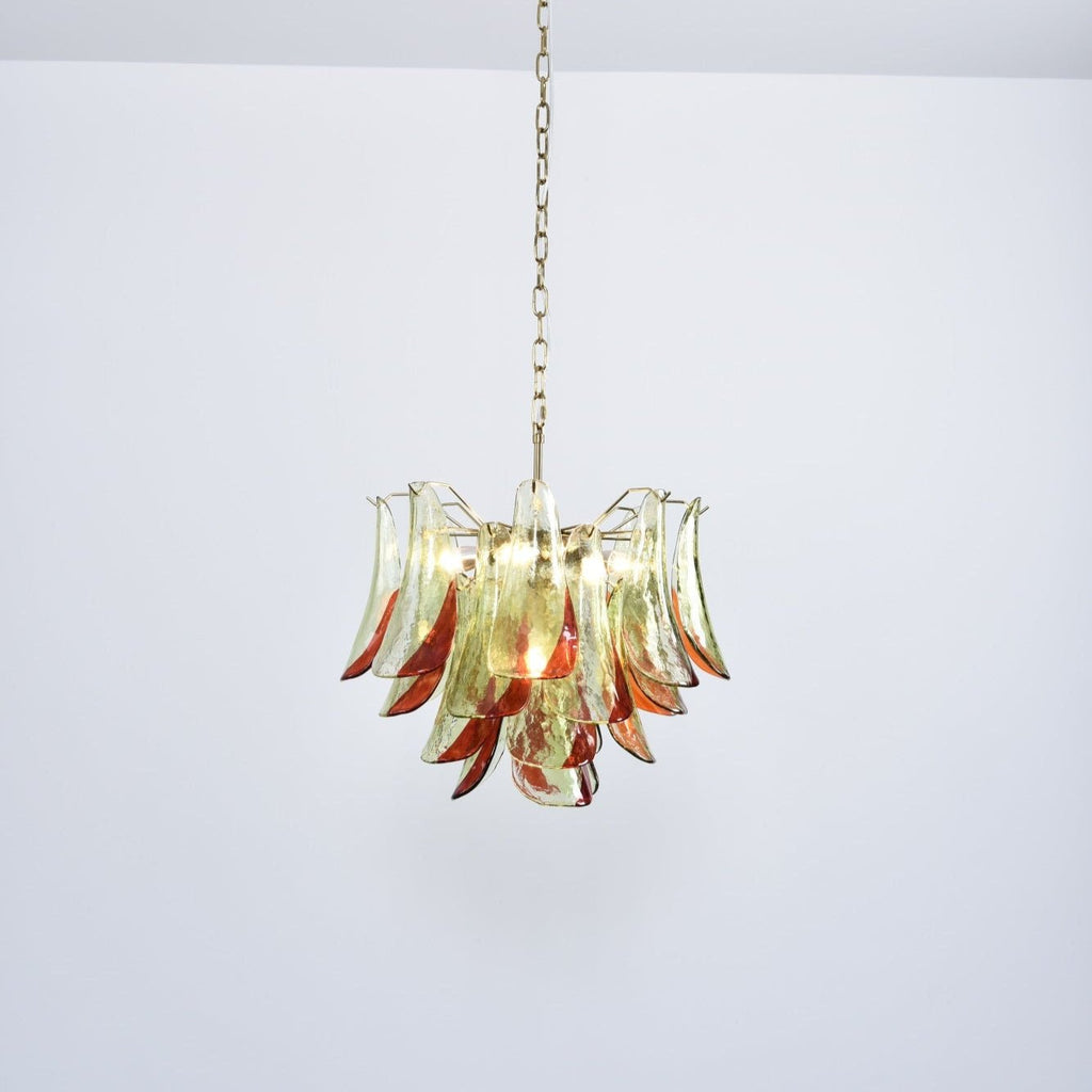 Aurora Chandelier Murano Glass Petal