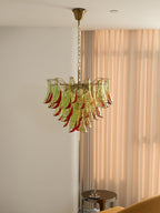 Aurora Chandelier Murano Glass Petal