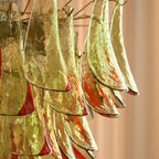 Aurora Chandelier Murano Glass Petal
