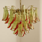 Aurora Chandelier Murano Glass Petal
