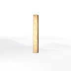 Isen Linear Brass Alabaster Wall Lamp