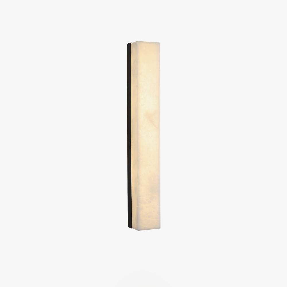 Isen Linear Brass Alabaster Wall Lamp