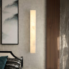 Isen Linear Brass Alabaster Wall Lamp