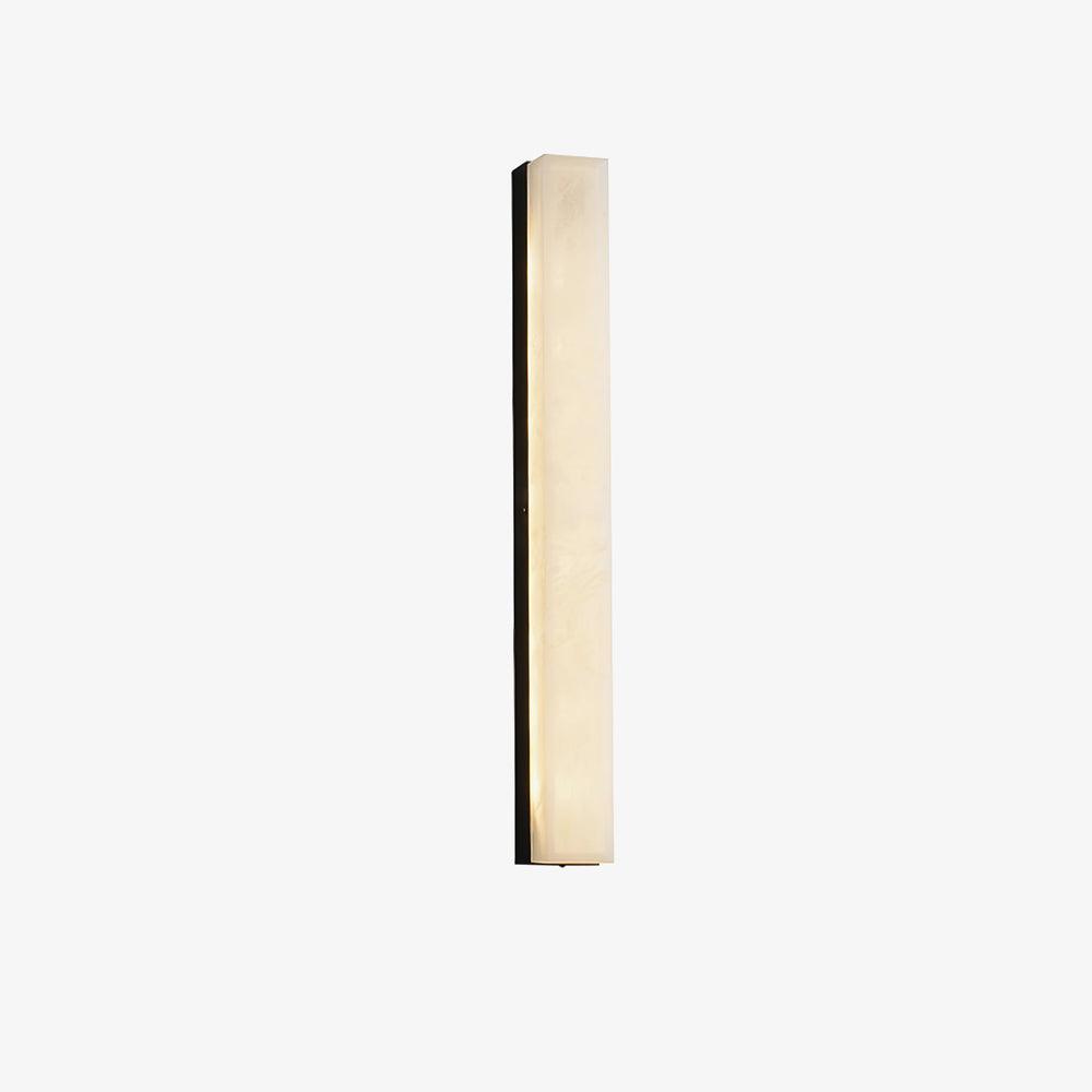 Isen Linear Brass Alabaster Wall Lamp
