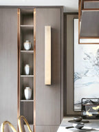 Luste Minimalist  Alabaster  Wall Lamp Rectangular