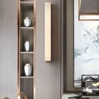 Isen Linear Brass Alabaster Wall Lamp