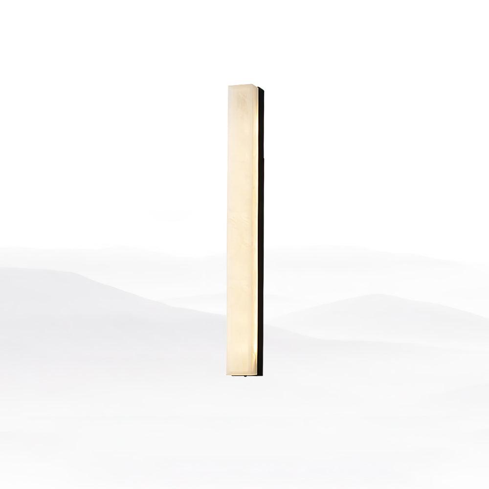 Isen Linear Brass Alabaster Wall Lamp