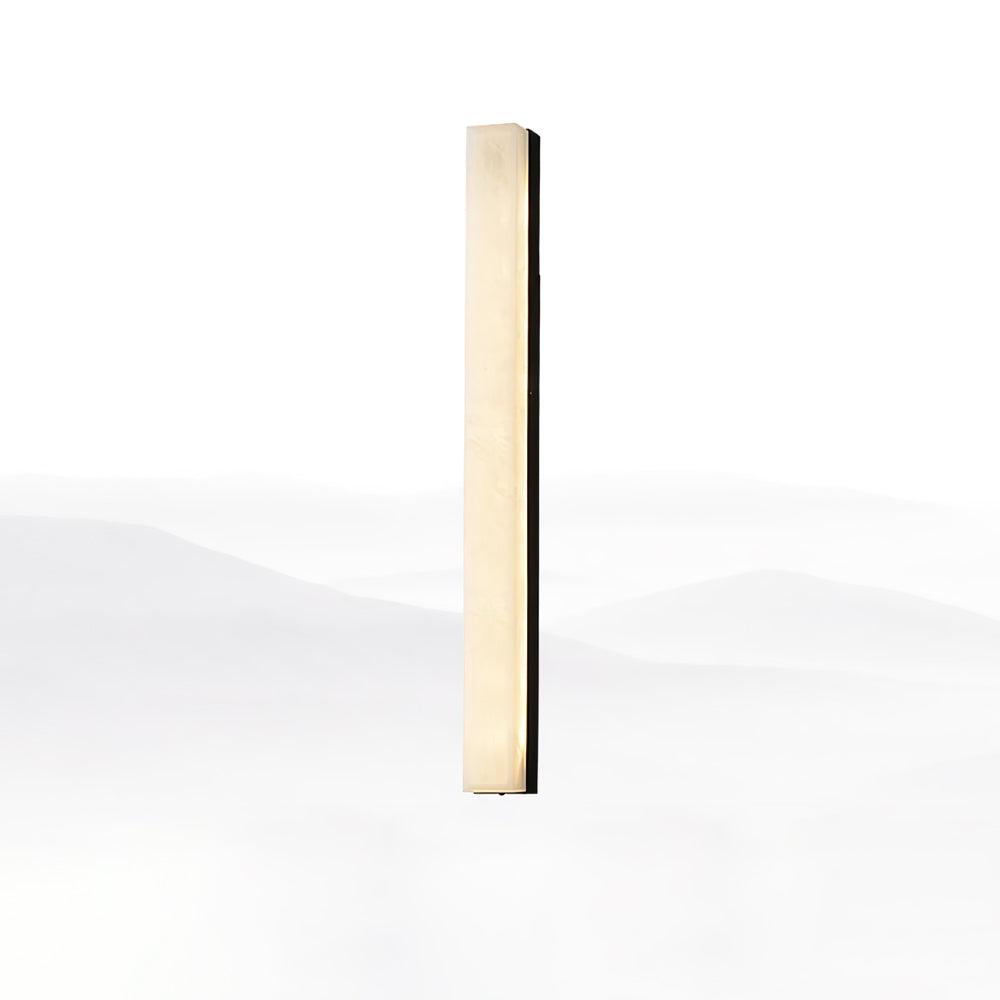 Isen Linear Brass Alabaster Wall Lamp