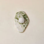 Fyln Green Marble Organic Wall Lamp