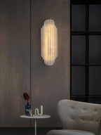 Avthaaris Art Deco Alabaster Wall Light