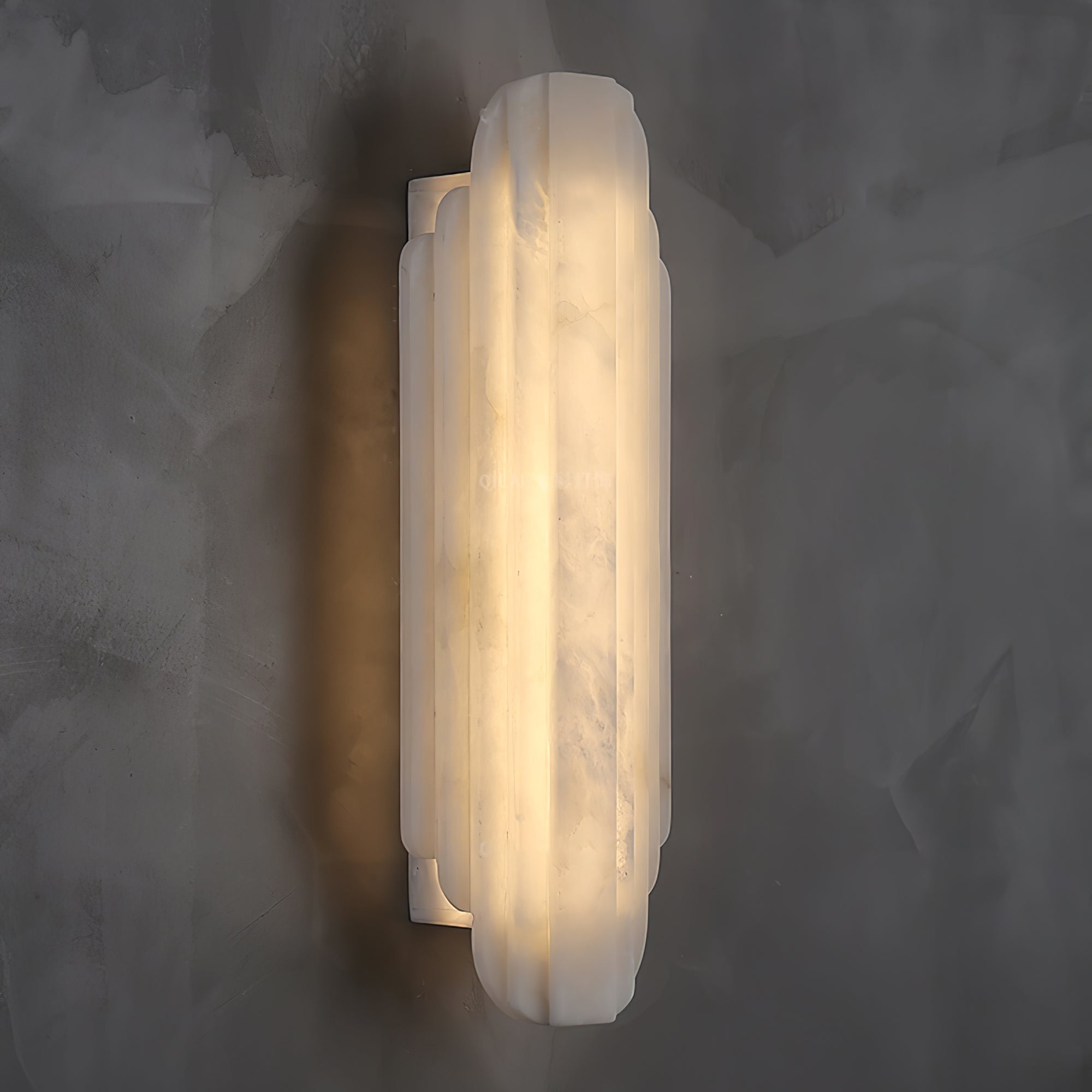 Avthaaris Art Deco Alabaster Wall Light
