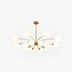 Valentina Modern LED Chandelier Chrome/Gold Living Room/Bedroom