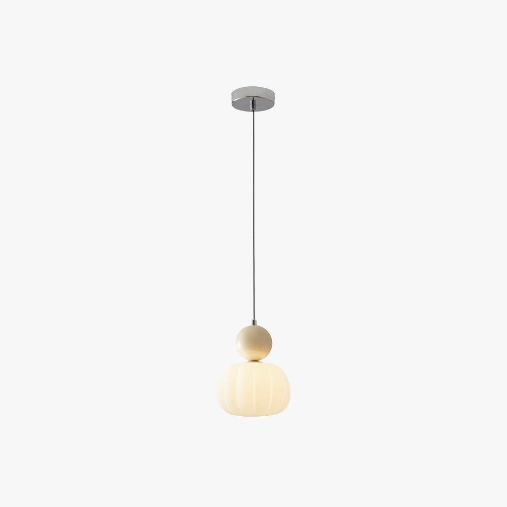 Valentina Modern LED Pendant Light Chrome Metal Dining Room/Bedroom