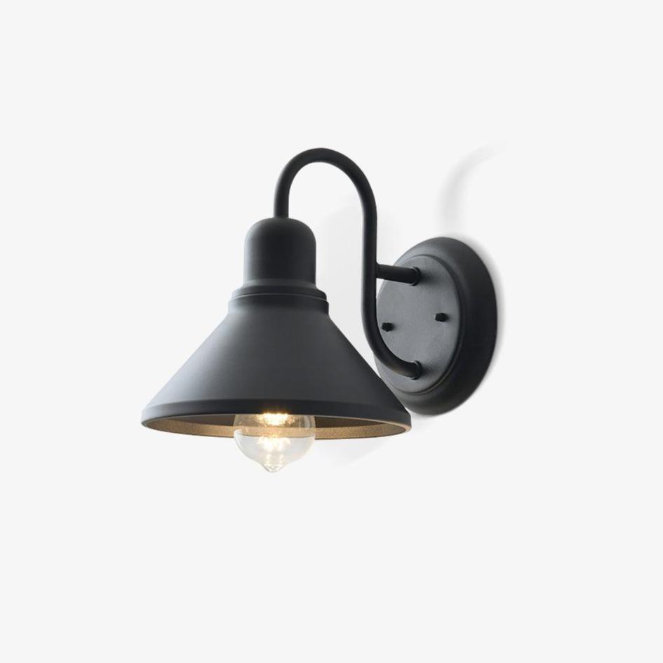 Ray Vintage Cone-shaped Ourdoor Wall Lamp