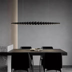 Favon Beaded Wooden Chandelier