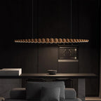 Favon Beaded Wooden Chandelier