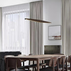 Favon Beaded Wooden Chandelier