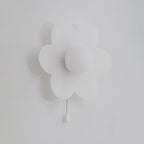 Acroma Nordic Art Flowers Resin Wall Lamp