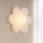 Acroma Nordic Art Flowers Resin Wall Lamp