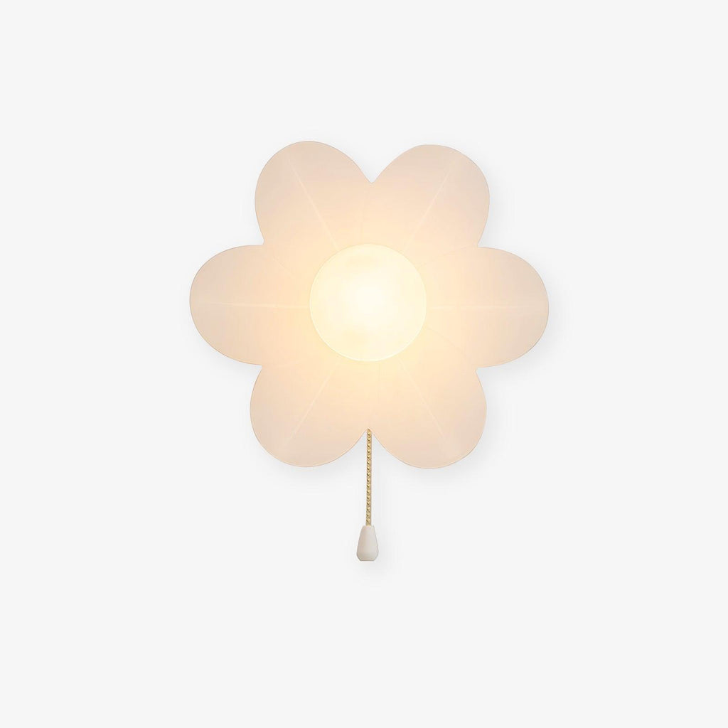 Acroma Nordic Art Flowers Resin Wall Lamp