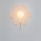 Acroma Nordic Art Flowers Resin Wall Lamp