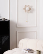 Acroma Nordic Art Flowers Resin Wall Lamp