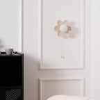Acroma Nordic Art Flowers Resin Wall Lamp