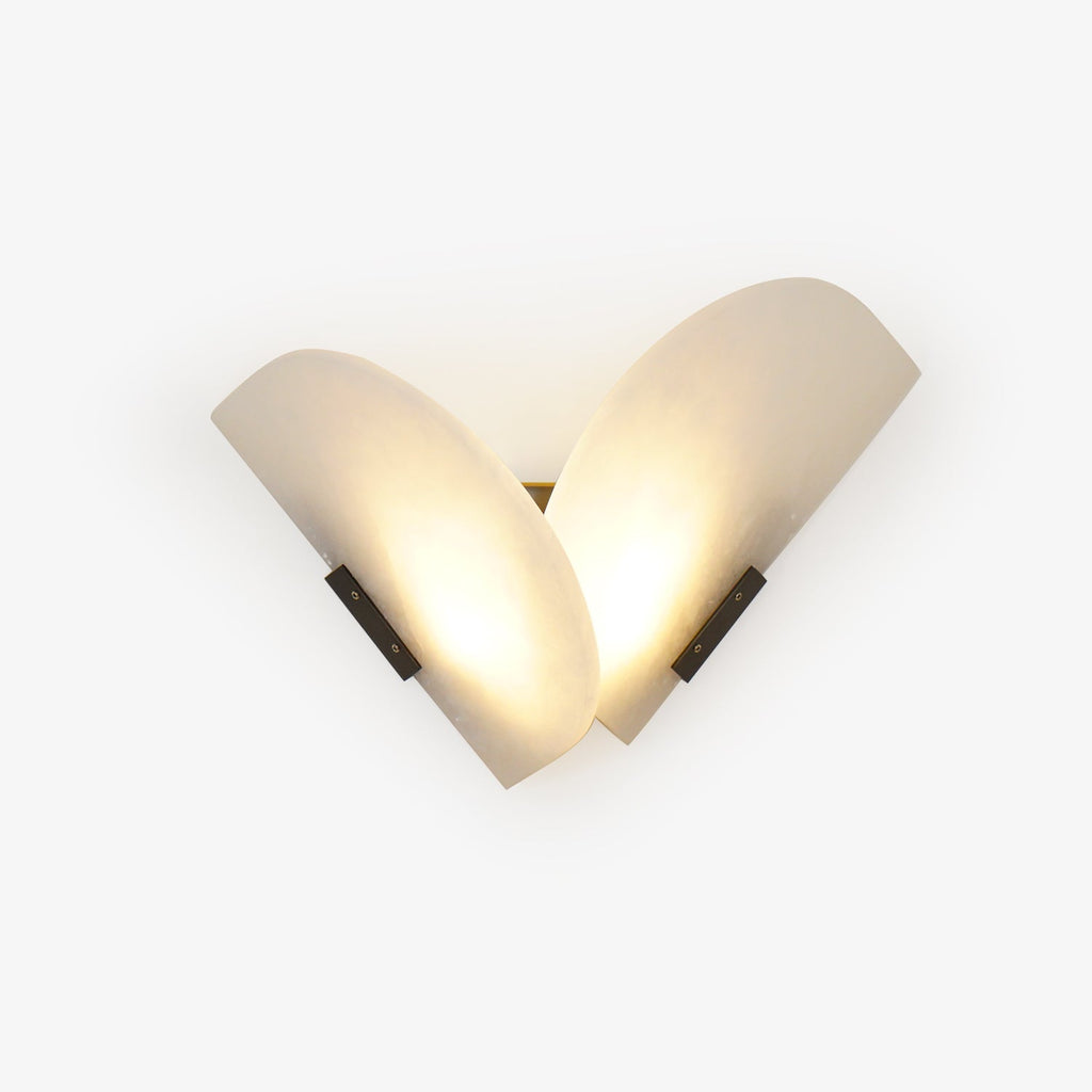 Cevelaris Heart Alabaster Wall Light