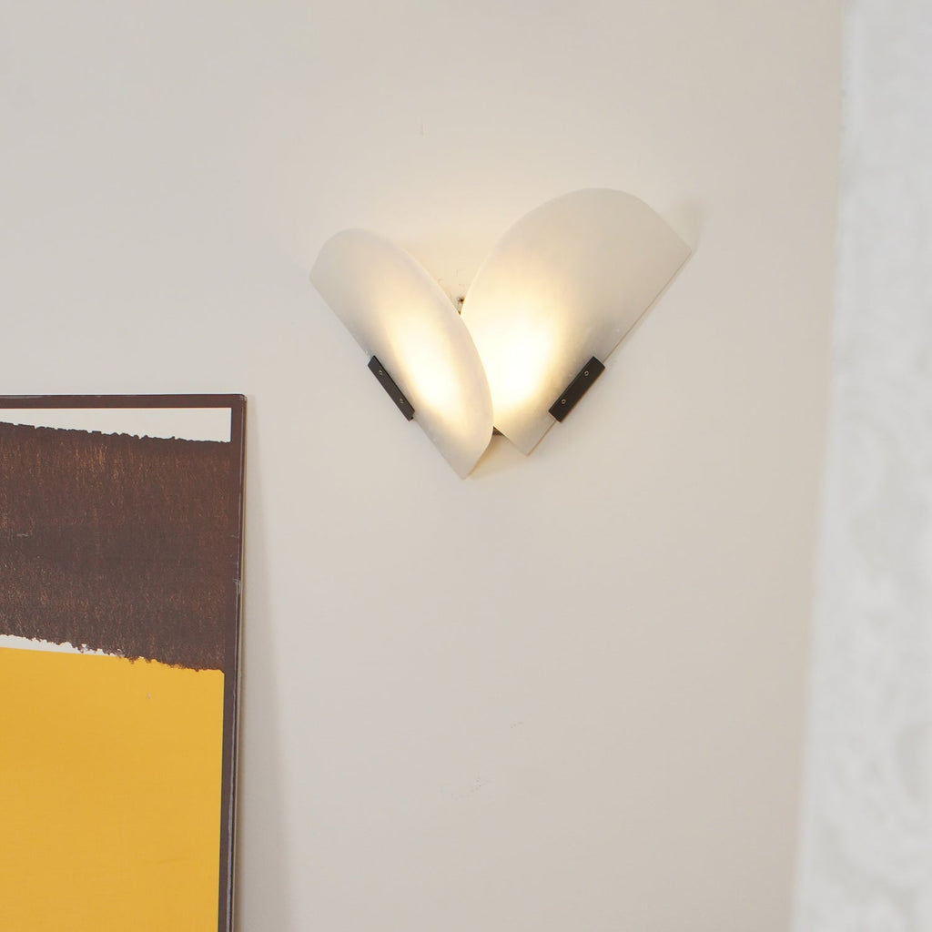 Cevelaris Heart Alabaster Wall Light
