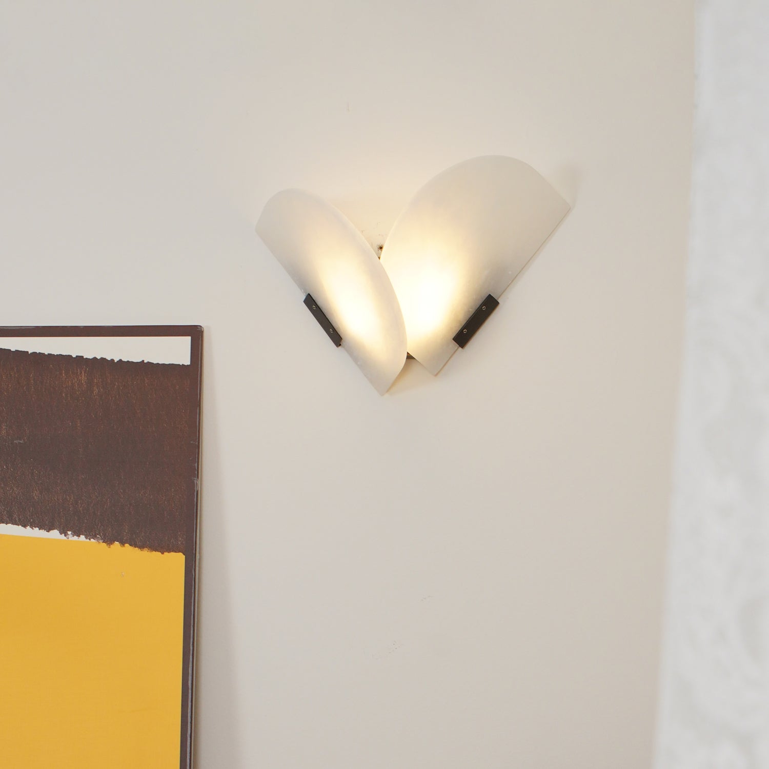 Cevelaris Heart Alabaster Wall Light