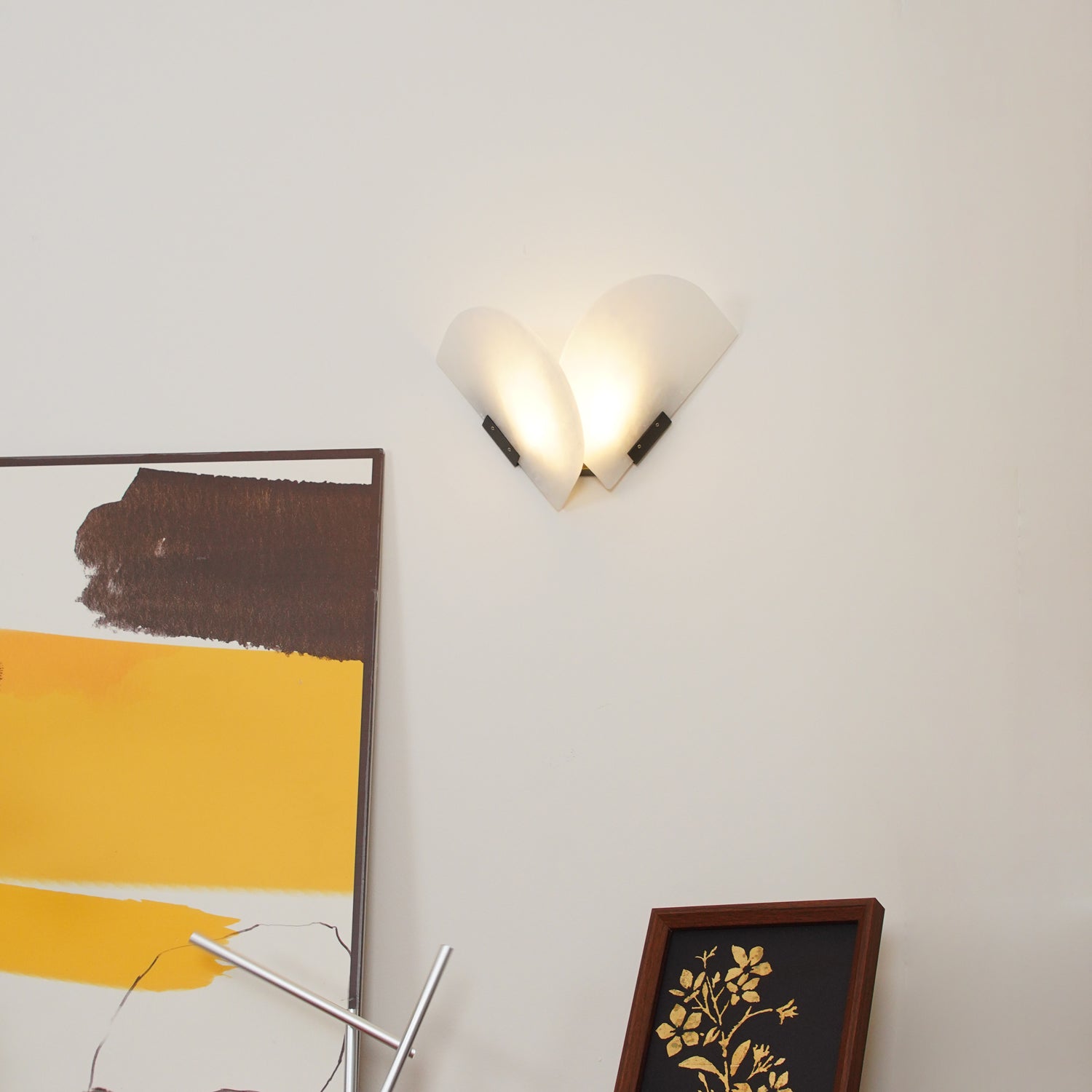 Cevelaris Heart Alabaster Wall Light