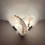 Cevelaris Heart Alabaster Wall Light