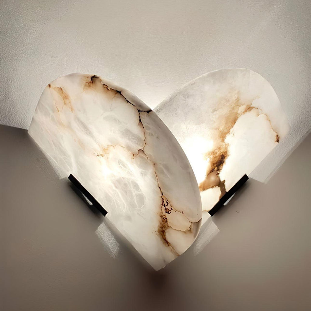 Cevelaris Heart Alabaster Wall Light