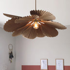 Lyra Folded Leaf Lotus Pendant Lamp Paper