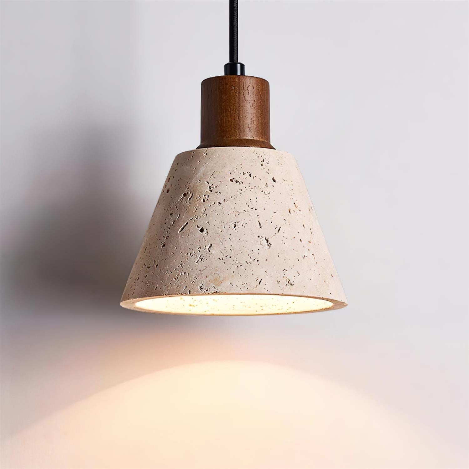 Ritta Pendant Light Travertine Cluster
