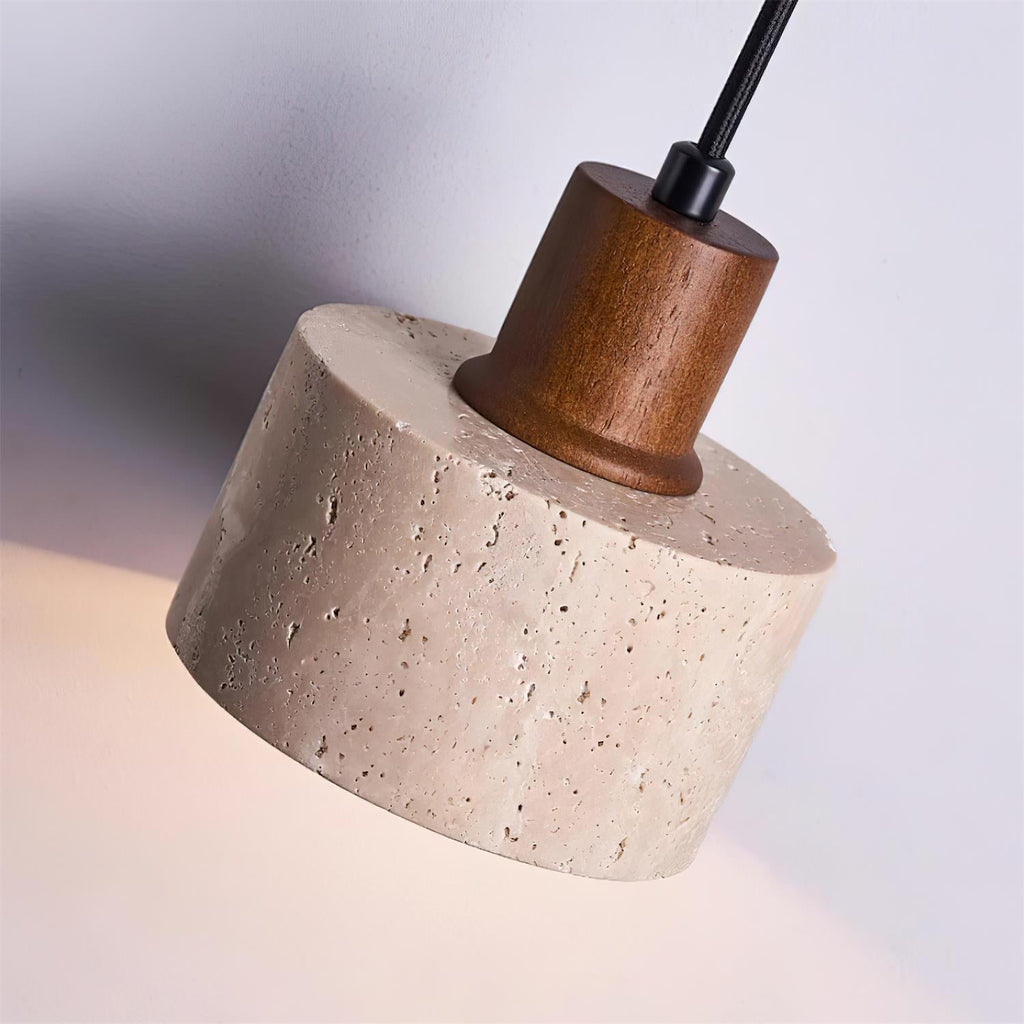 Ritta Pendant Light Travertine Cluster