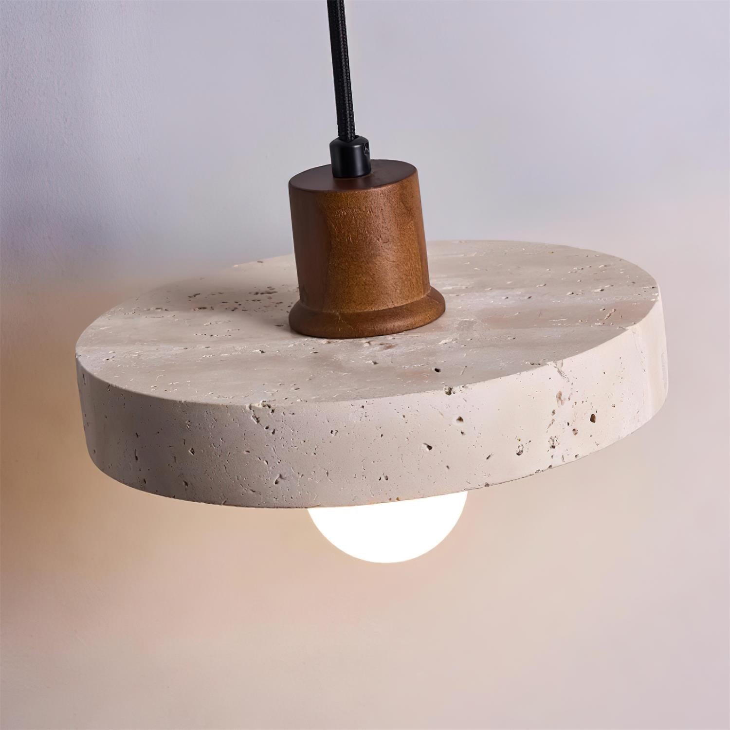 Ritta Pendant Light Travertine Cluster