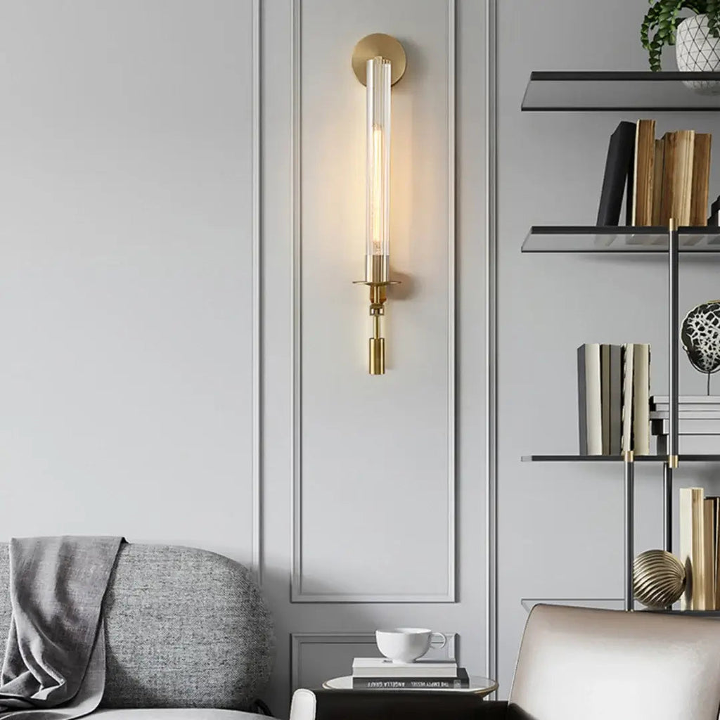 Lucian Indoor Wall Lamp Glass Farmhouse