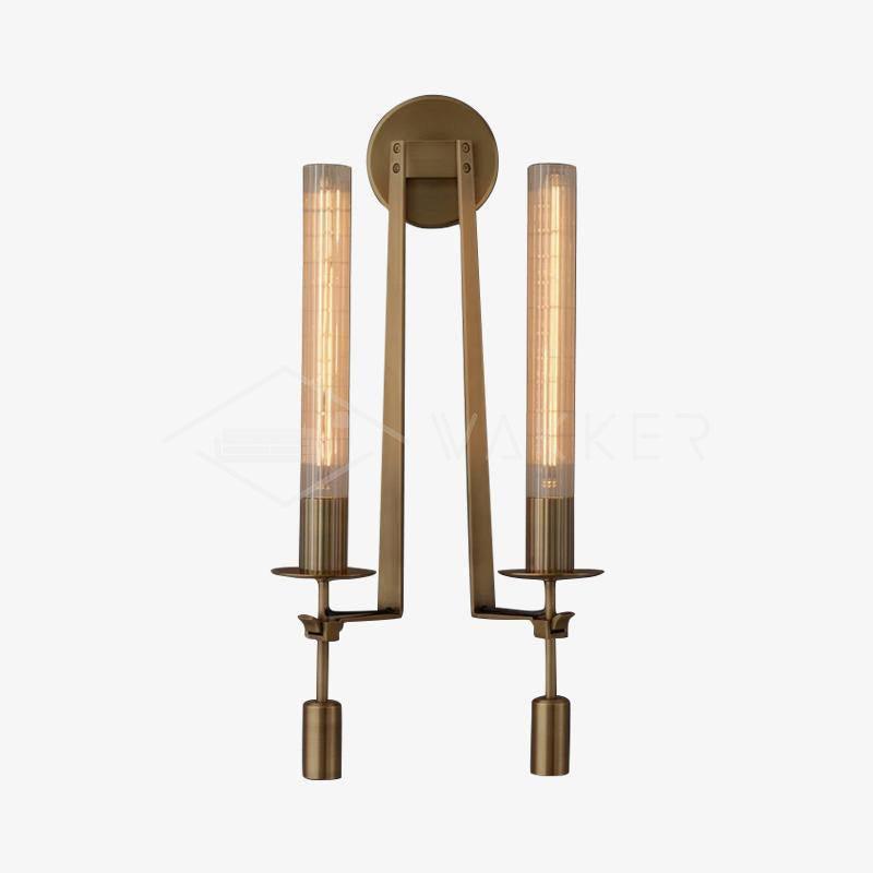 Lucian Indoor Wall Lamp Glass Farmhouse