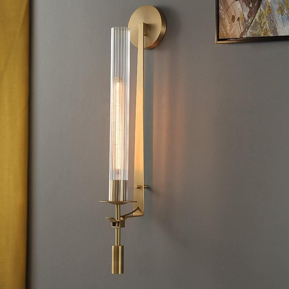 Lucian Indoor Wall Lamp Glass Farmhouse