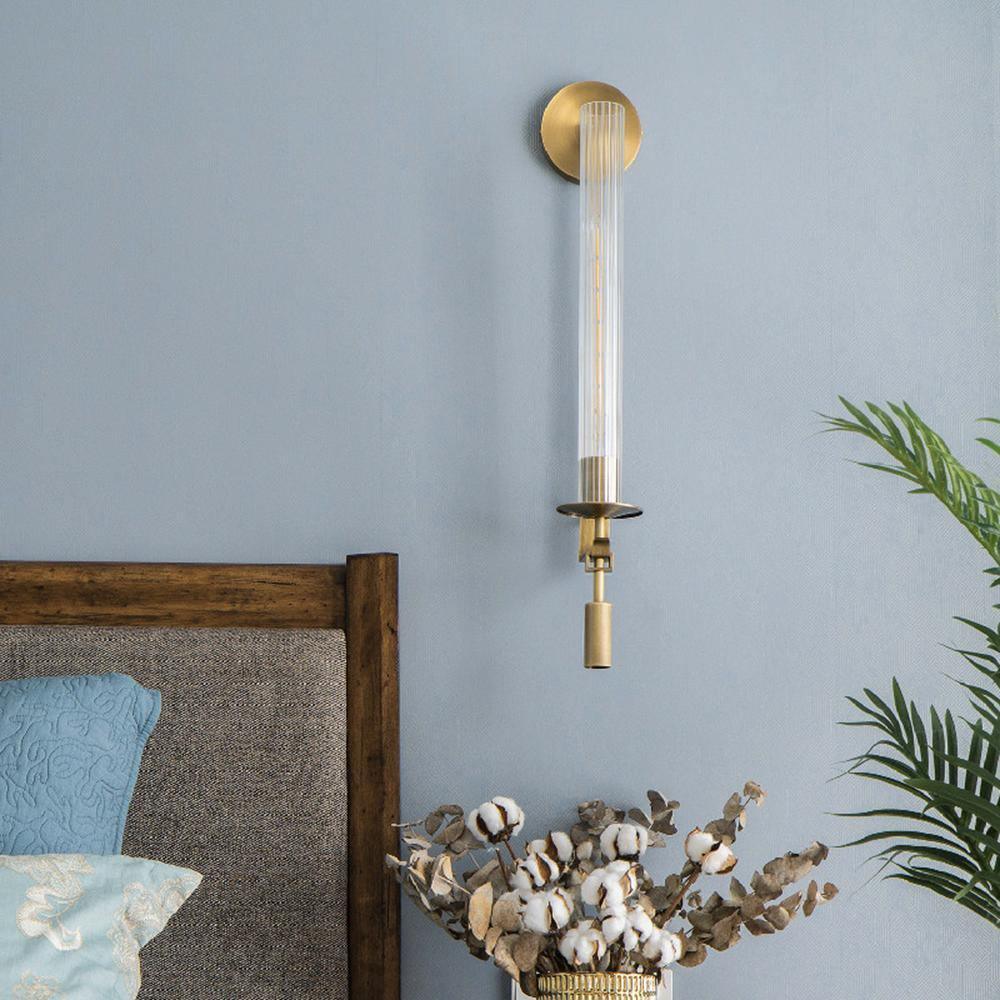 Lucian Indoor Wall Lamp Glass Farmhouse