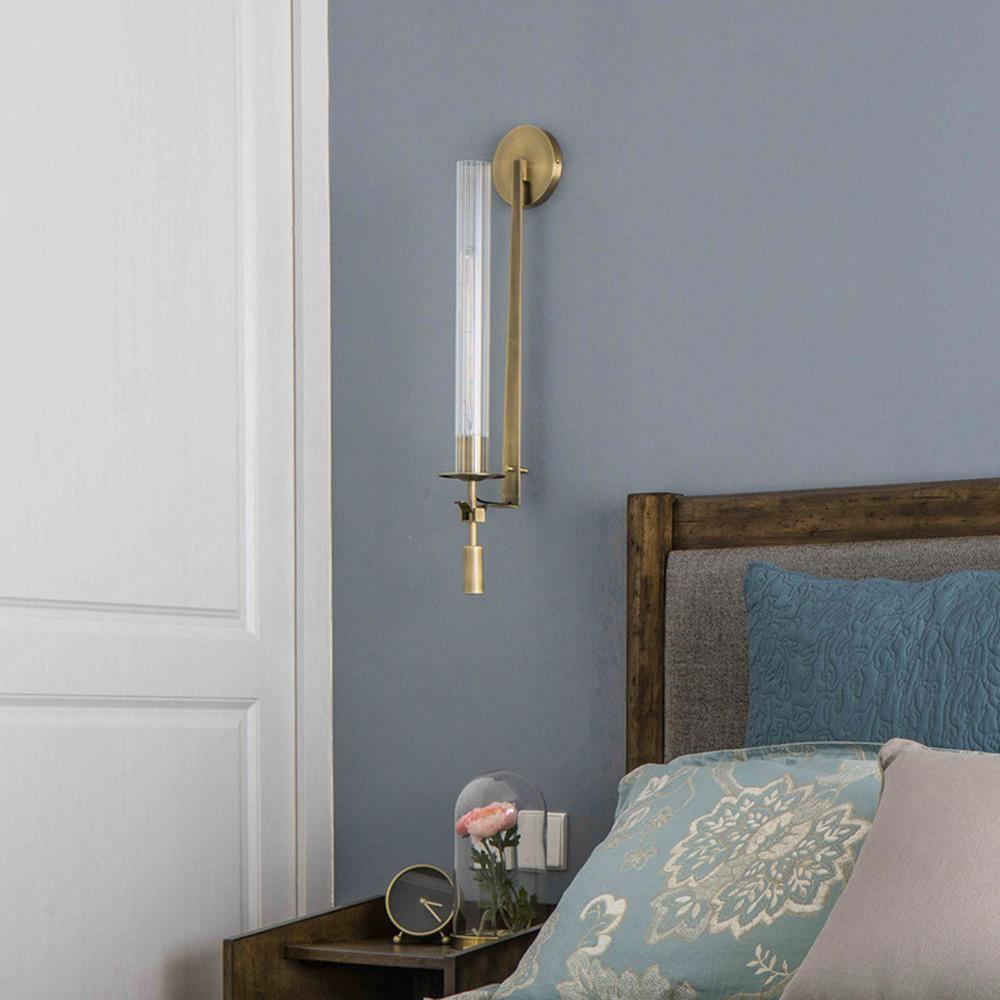 Lucian Indoor Wall Lamp Glass Farmhouse