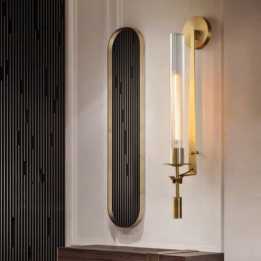 Lucian Indoor Wall Lamp Glass Farmhouse
