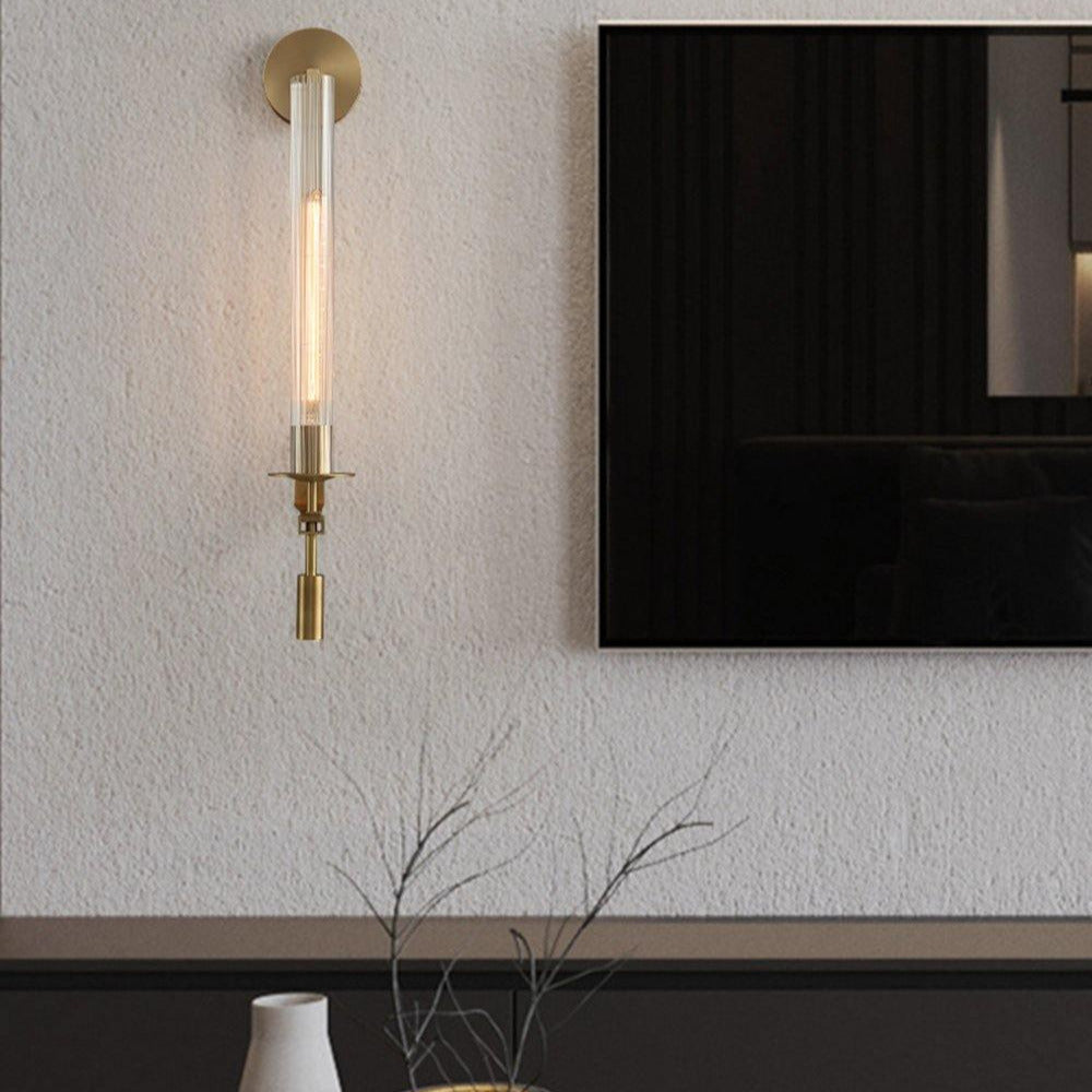 Lucian Indoor Wall Lamp Glass Farmhouse