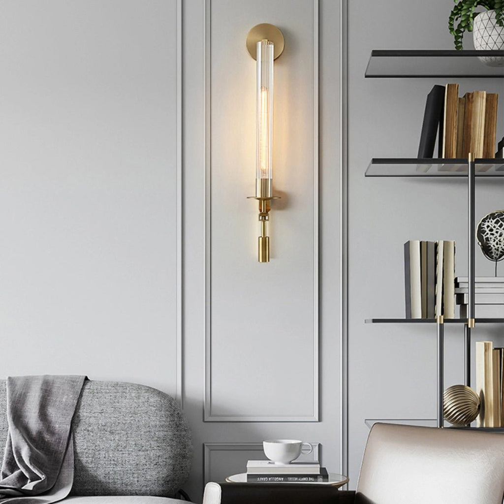 Lucian Indoor Wall Lamp Glass Farmhouse