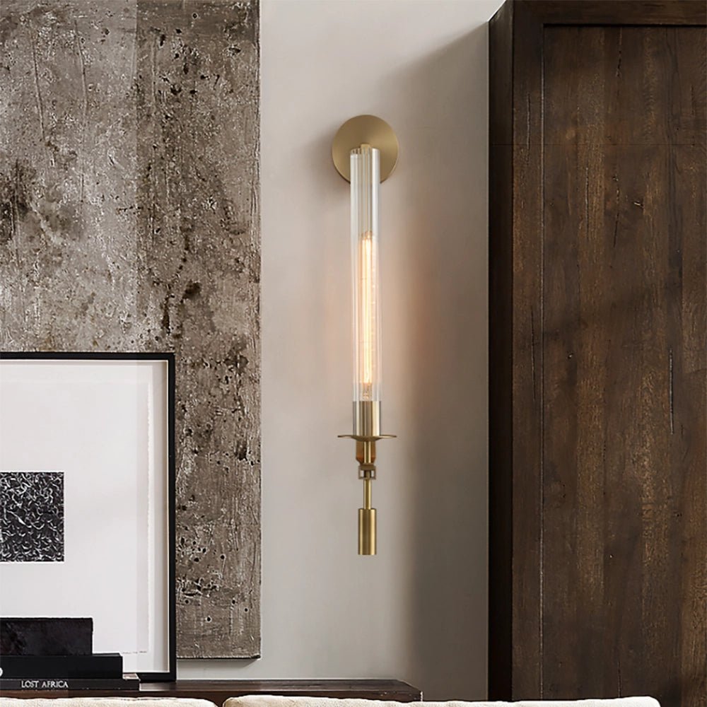 Lucian Indoor Wall Lamp Glass Farmhouse