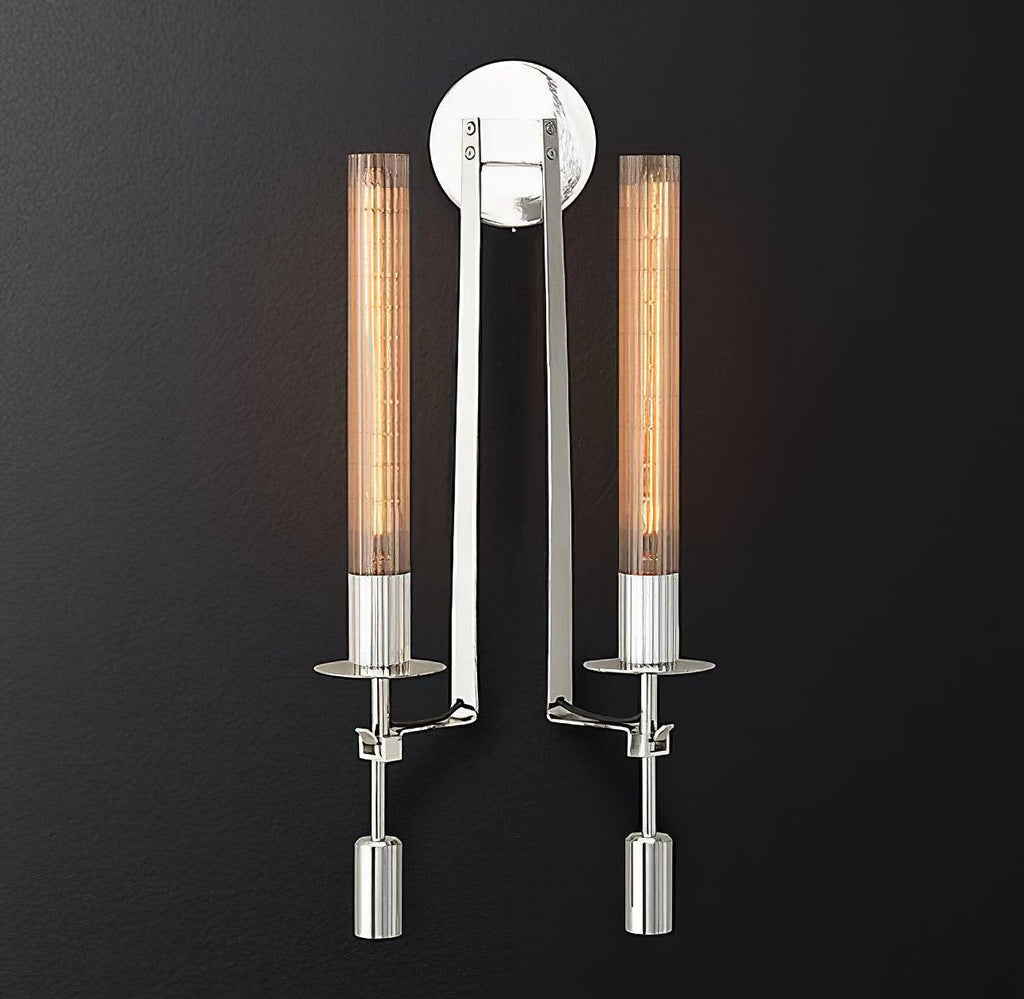 Lucian Indoor Wall Lamp Glass Farmhouse
