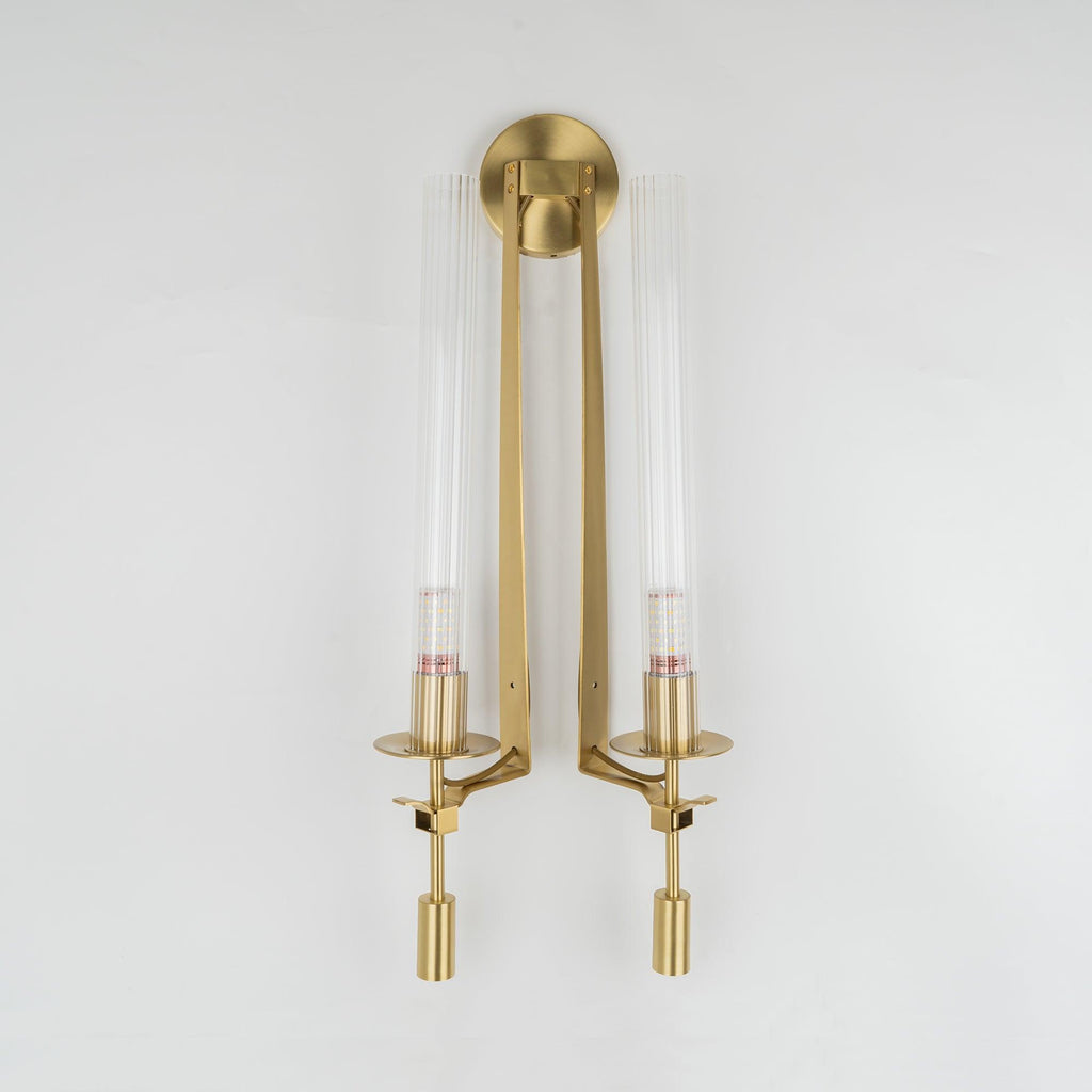 Lucian Indoor Wall Lamp Glass Farmhouse