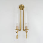 Lucian Indoor Wall Lamp Glass Farmhouse